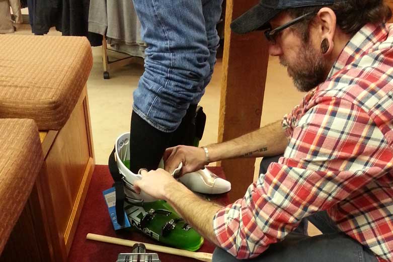 Custom Ski and Snowboard Boot-Fitting