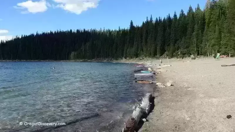 Elk Lake near Bend Oregon