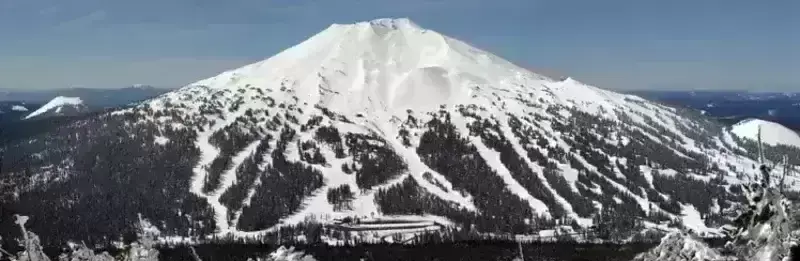 Mt. Bachelor ski resort near Bend Oregon