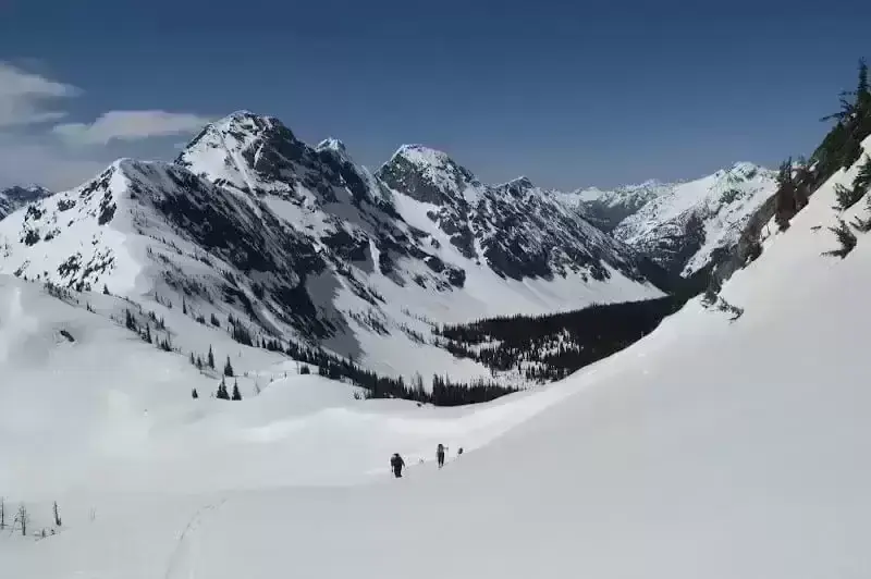 Santiam Pass Zones backcountry skiing near Bend Oregon