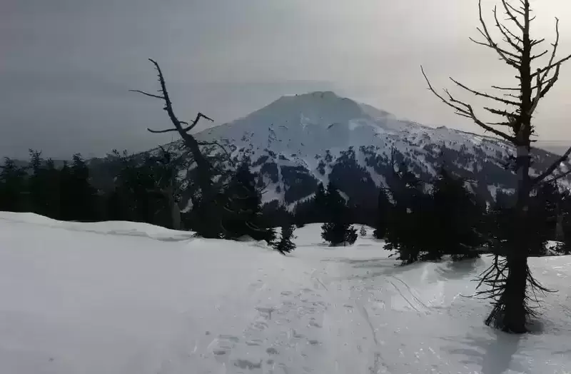 Tumalo Mountain XC Touring Nordic skiing near Bend Oregon