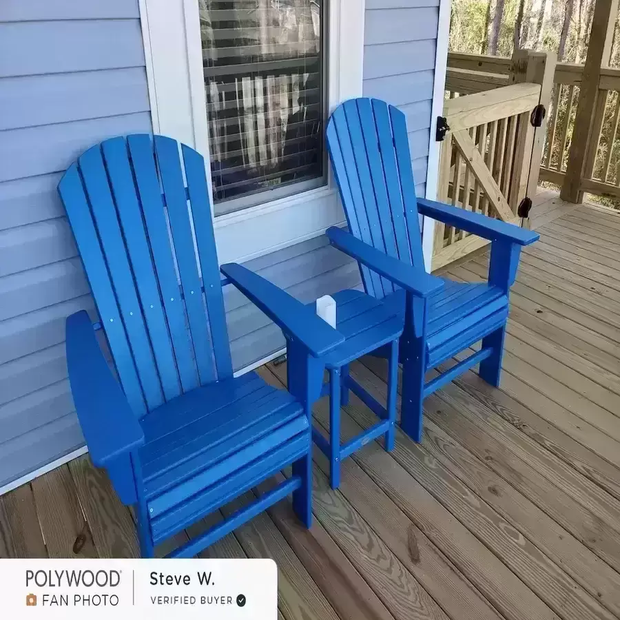 Nautical Curveback Adirondack